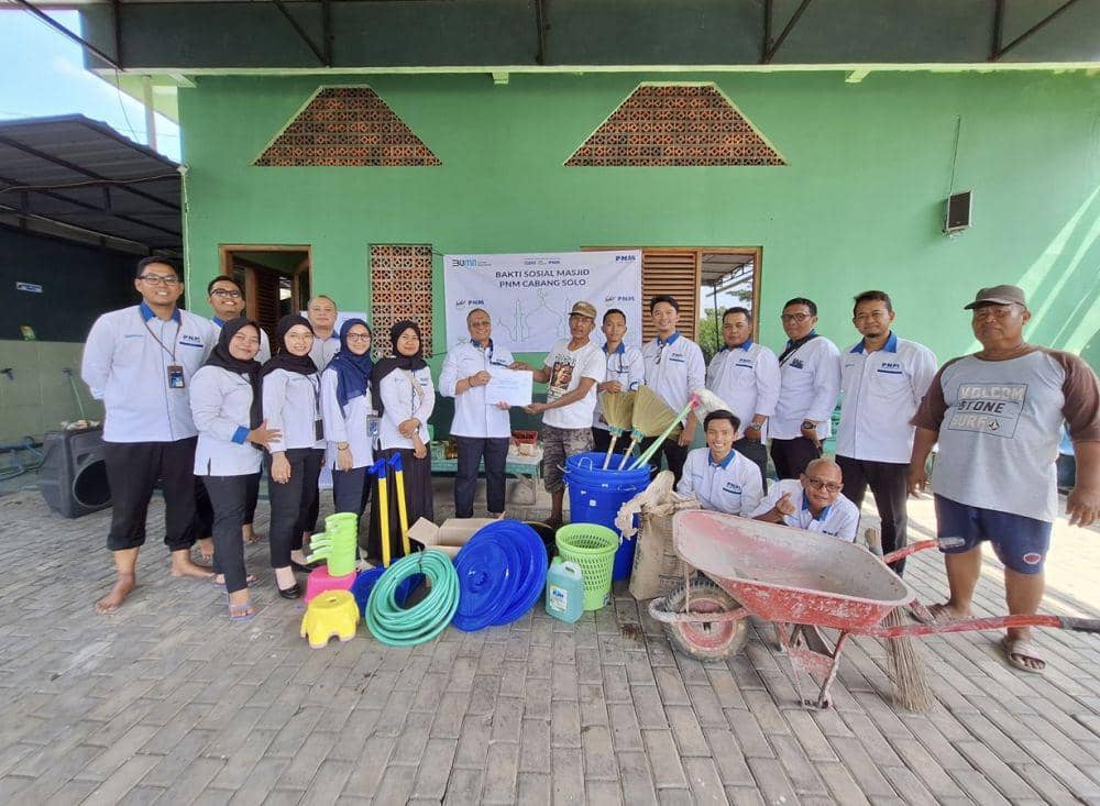 Kegiatan bakti sosial bertajuk "PNM Peduli Bakti Sosial Masjid". (Dok/Istimewa)
