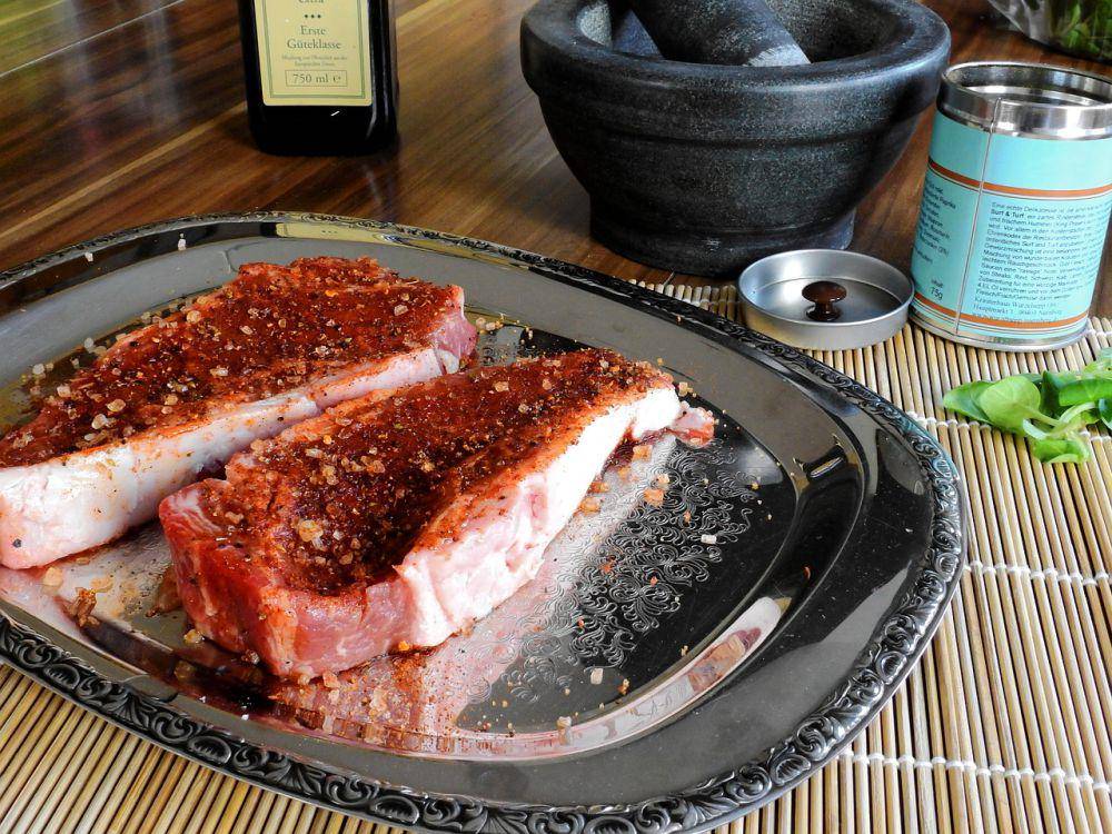 ilustrasi steak dengan dry rub (pixabay.com/Bruno)