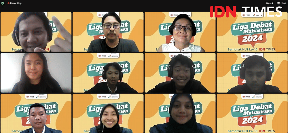 Delapan Tim Melaju ke Babak Perempat Final Liga Debat Mahasiswa 2024