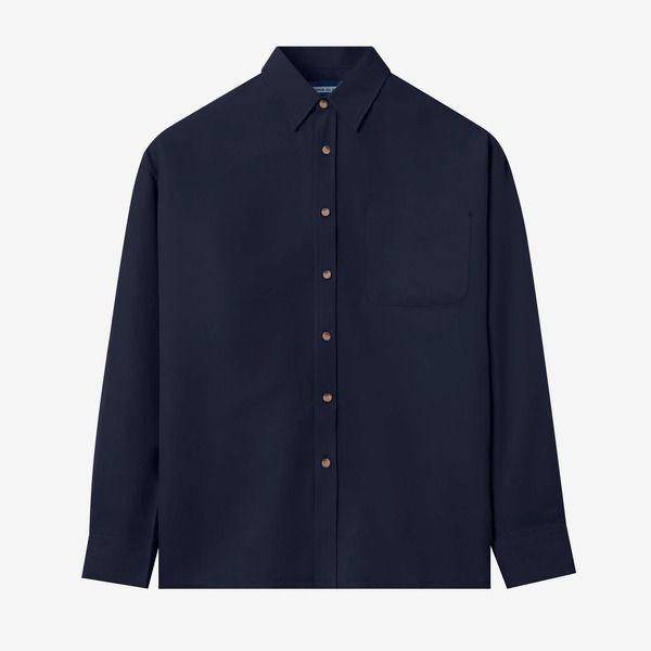 Tenue de Attire Crema Long Sleeve Navy (tenuedeattire.com)