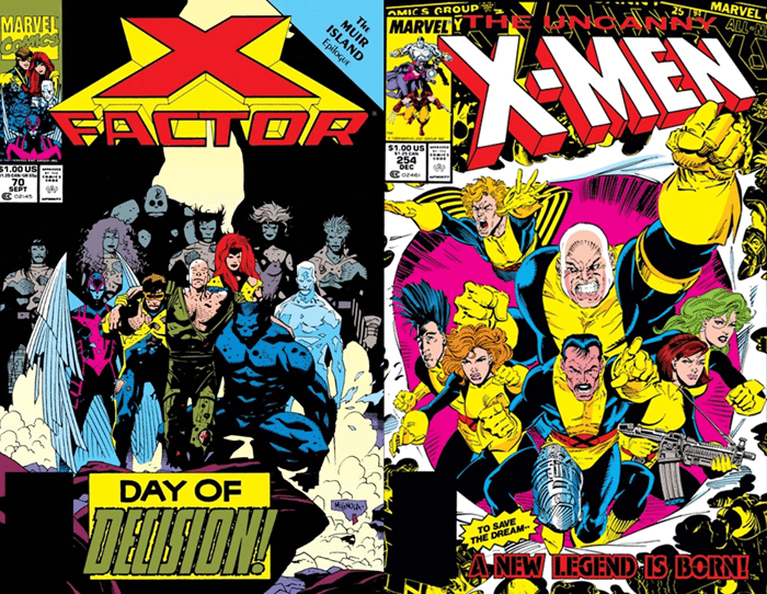 dok. Marvel/ X-Factor dan The Uncanny X-Men