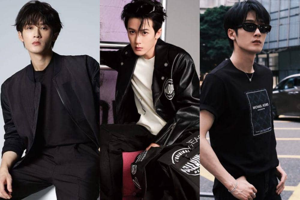 7 Ide Outfit Nuansa Hitam ala Tan Jian Ci, Manly dan Cool Abis!