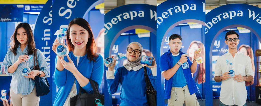 Booth Kispray juga didatangi para influencers (Dok. Kispray)