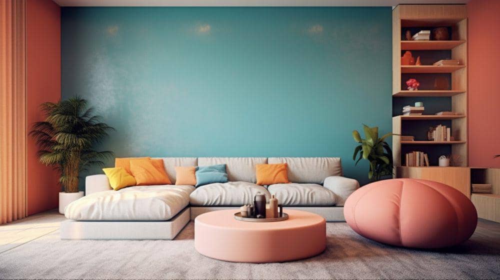 ruang tamu cozy dengan suasana santai (vecteezy.com/104581530157476087020 )