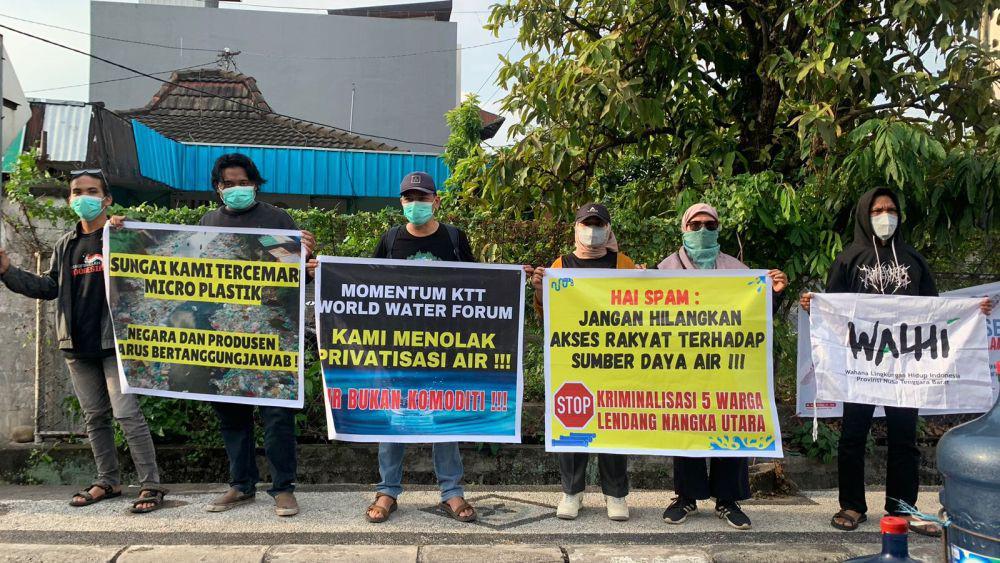 KTT WWF di Bali, Walhi NTB Desak Penghentian Privatisasi Air