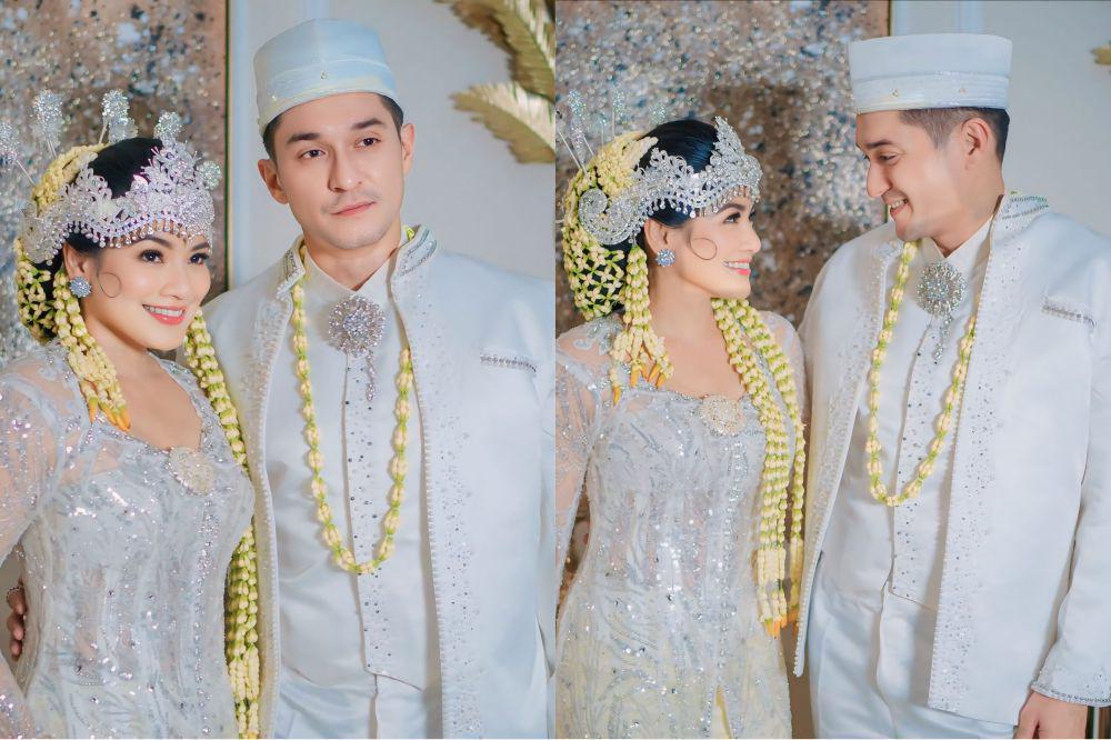 7 Momen Pernikahan Titi Kamal dan Miller Khan di Sinetron SCTV, Sweet!