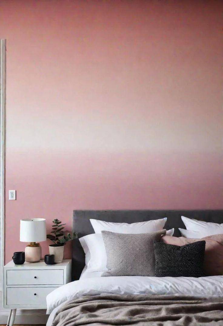 dekorasi ruangan dengan warna ombre (lovelyharbor.com)