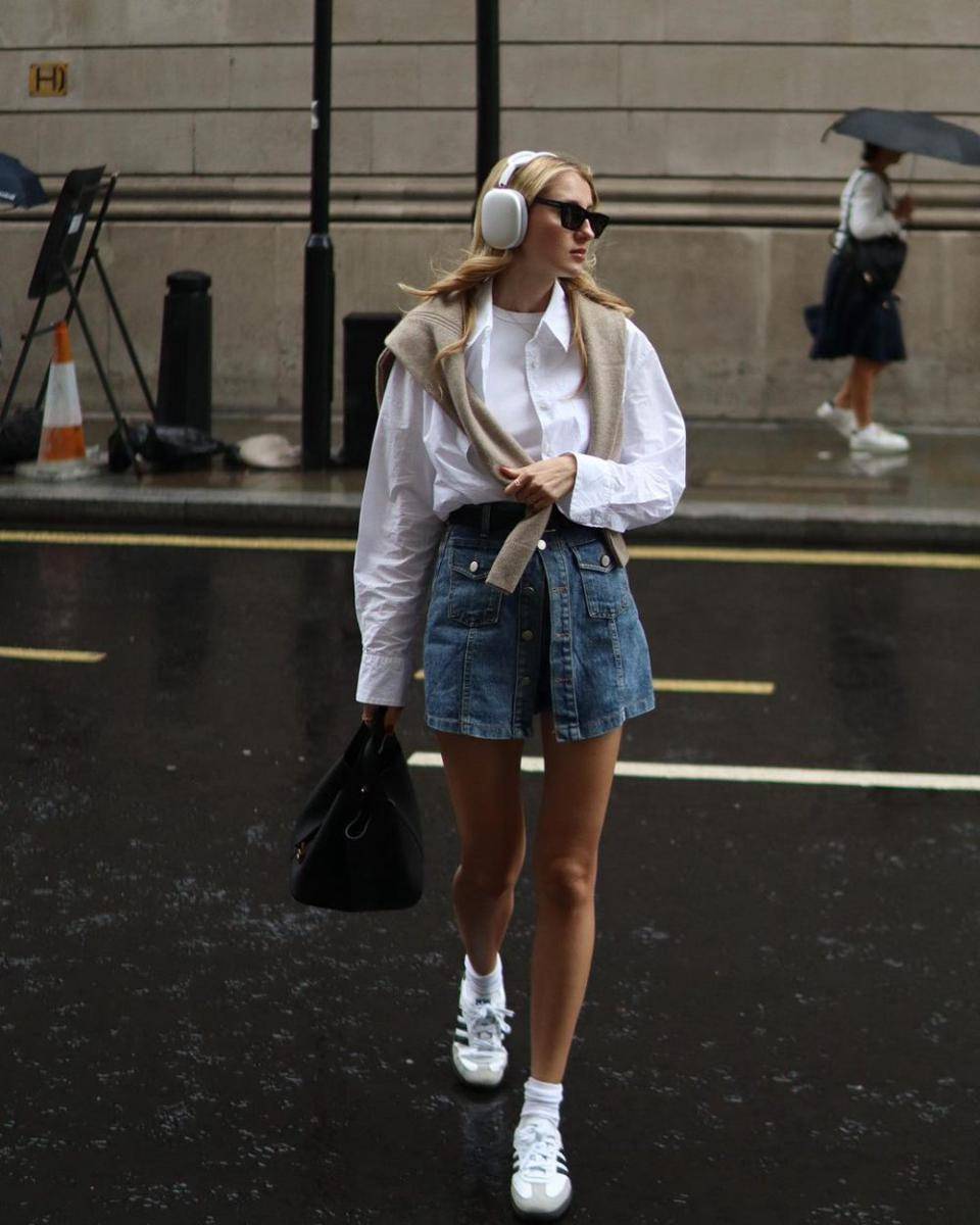 OOTD atasan putih ala Valerie Kei (instagram.com/valerie.kei)