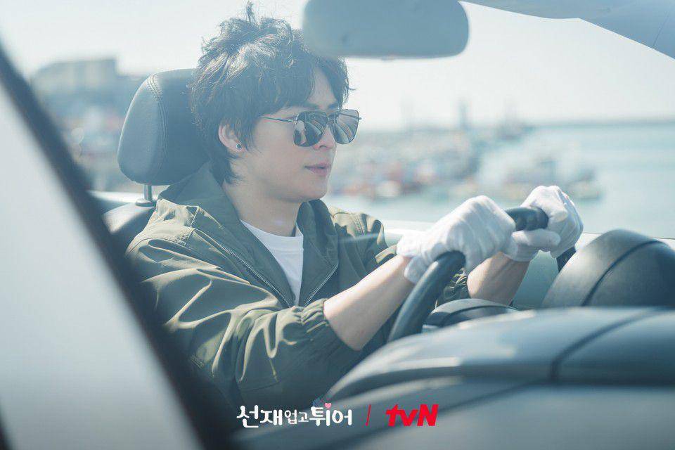 Kim Tae Sung (Song Geon Hee) di drakor Lovely Runner (dok. tvN/Lovely Runner)