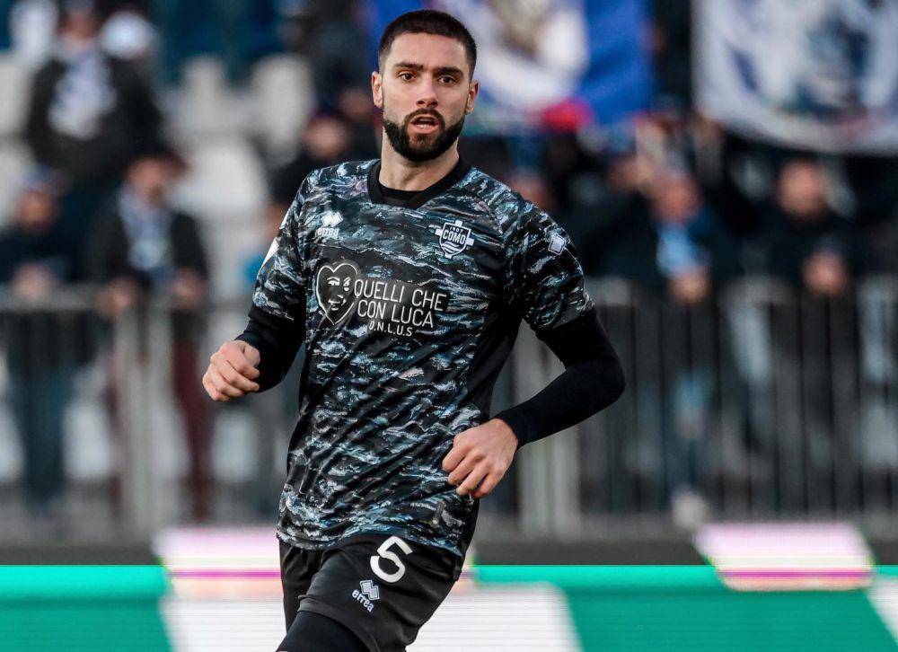 Marco Curto saat membela Como. (instagram.com/comofootball)