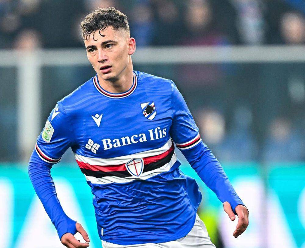 Sebastiano Esposito saat memperkuat Sampdoria. (instagram.com/espositosebastiano)