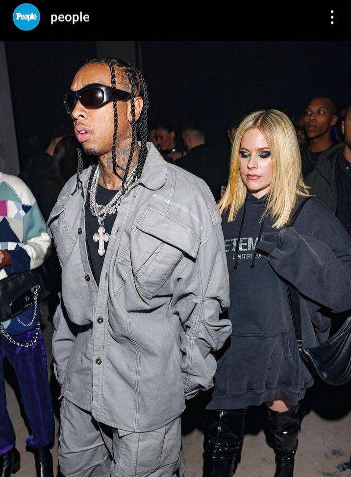 potret Tyga dan Avril Lavigne (instagram.com/people)
