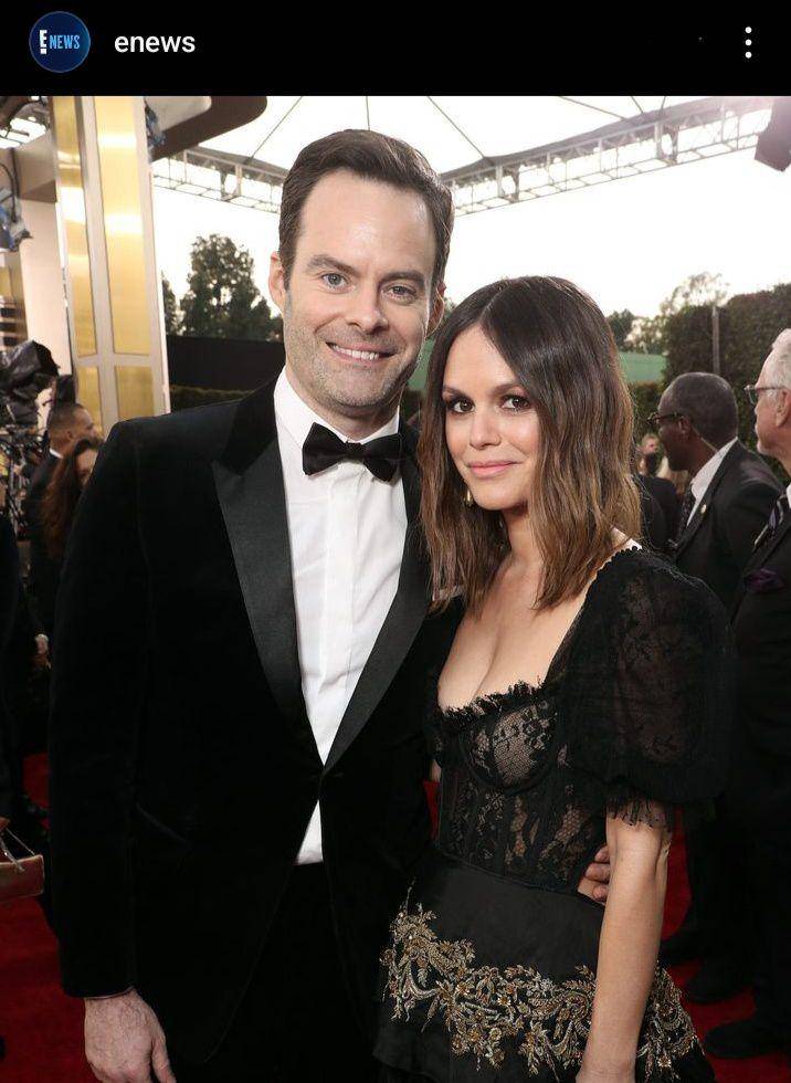 potret Bill Hader dan Rachel Bilson (instagram.com/enews)