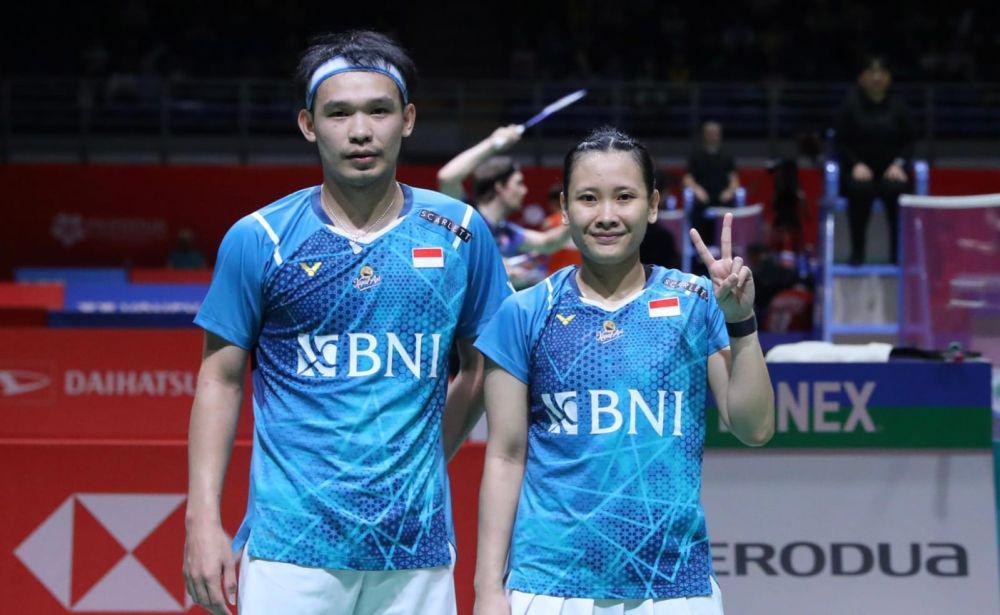 3 Ganda Campuran Indonesia Ciamik di 16 Besar Malaysia Masters 2024