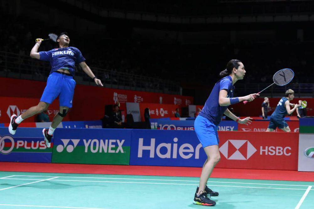 Dejan Ferdinansyah/Gloria Emanuelle Widjaja di Malaysia Masters 2024 (dok. PP PBSI)