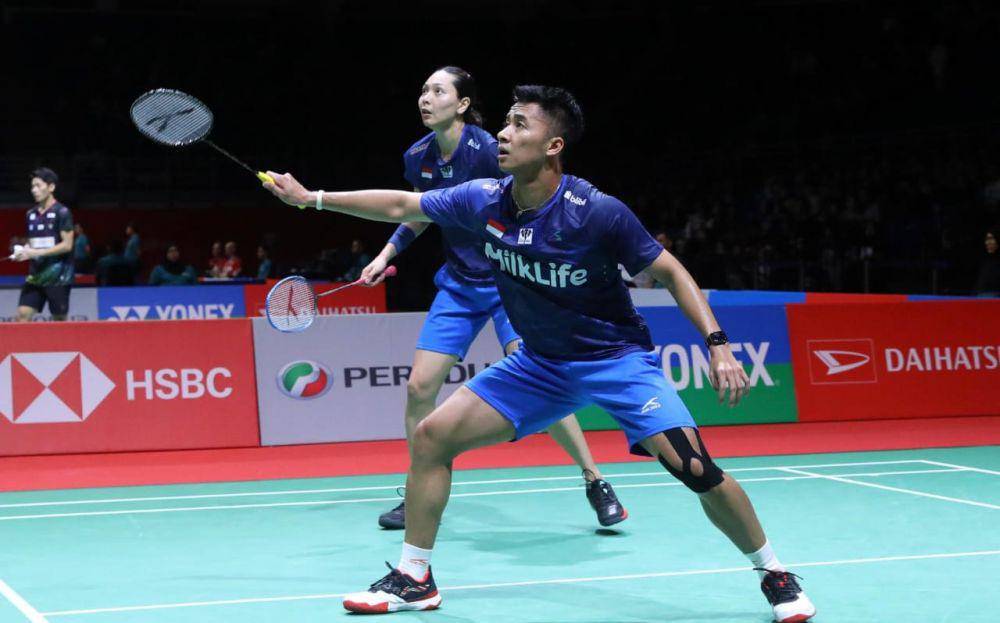Dejan Ferdinansyah/Gloria Emanuelle Widjaja di Malaysia Masters 2024 (dok. PP PBSI)