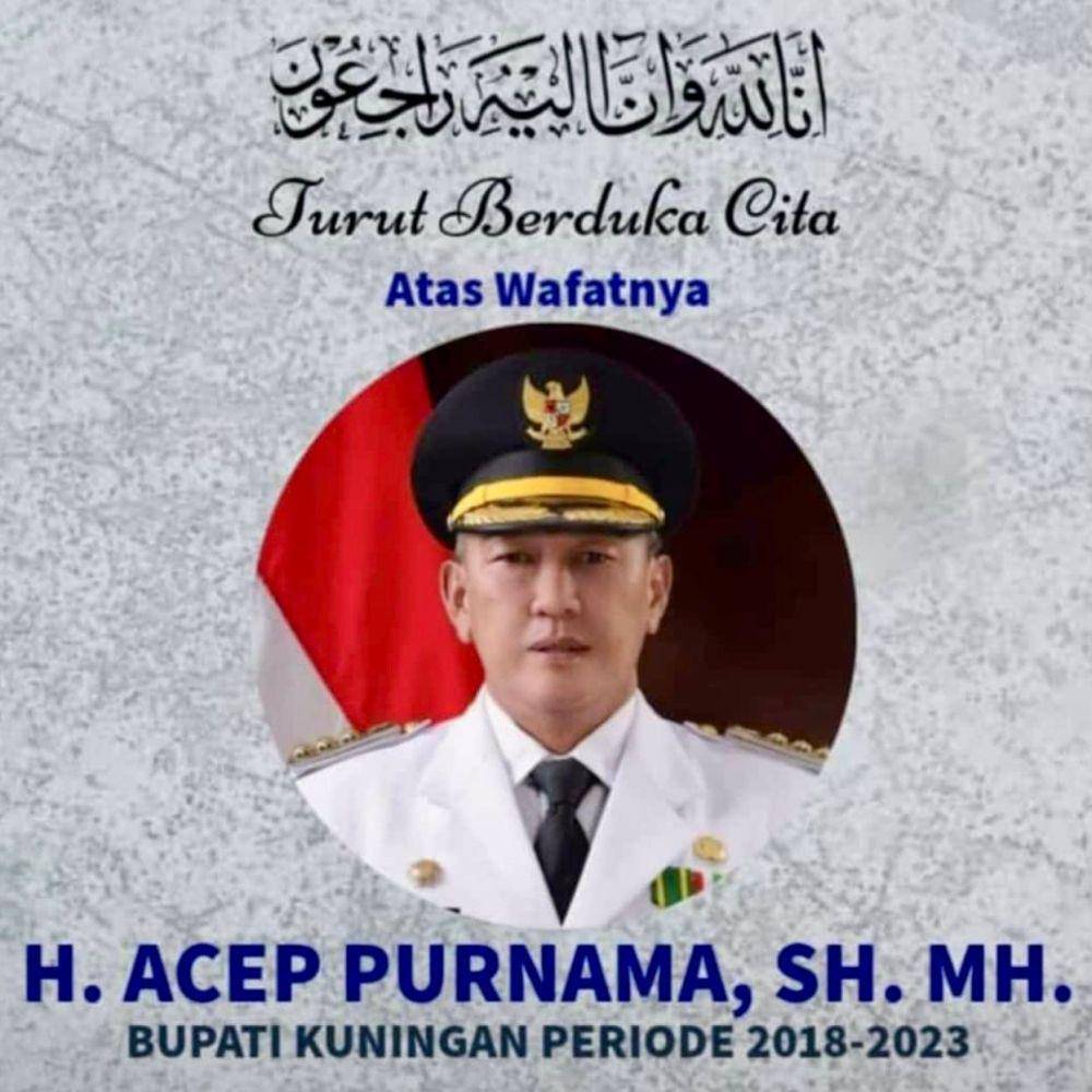 Istimewa/ Mantan Bupati Kuningan Acep Purnama