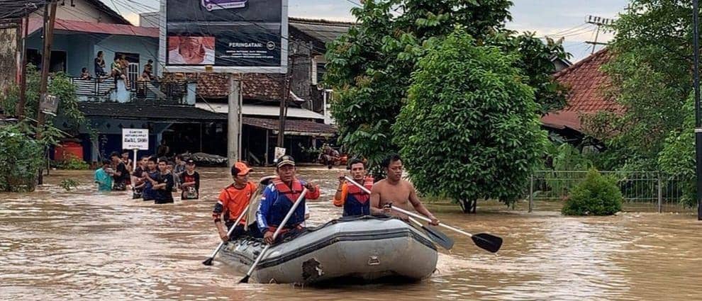Muara Enim Dilanda Banjir,Ratusan Rumah Terendam Hingga 3 Meter