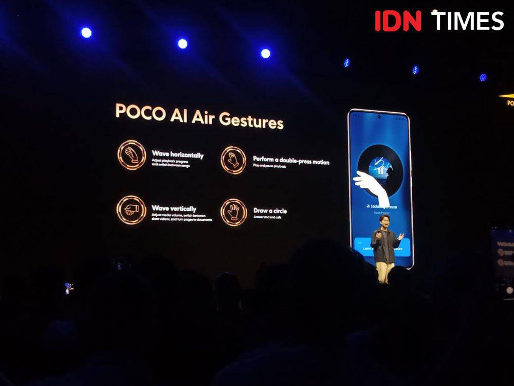 Peluncuran global Poco F6 (IDN Times/Febriyanti Revitasari)