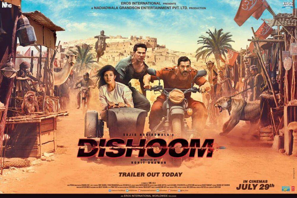 Dishoom (dok. Nadiadwala Grandson Entertainment/Dishoom)