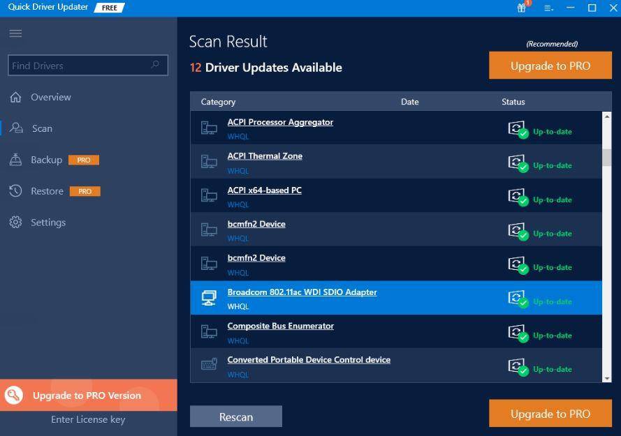 Quick Driver Updater (dok. Quick Driver Updater)