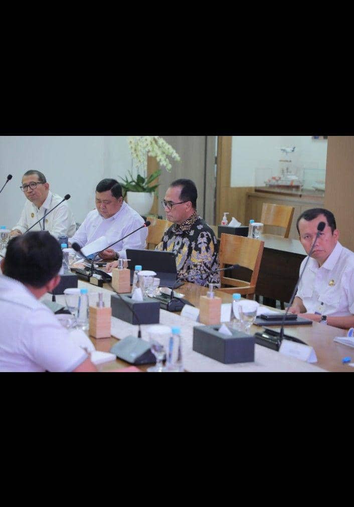 Pertemuan Ratu Dewa dan Menhub Budi Karya (Dok. Kemenhub)