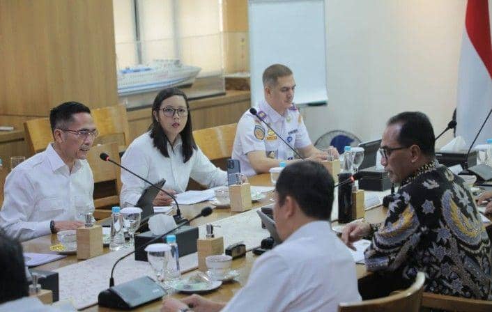Pertemuan Ratu Dewa dan Menhub Budi Karya (Dok. Kemenhub)