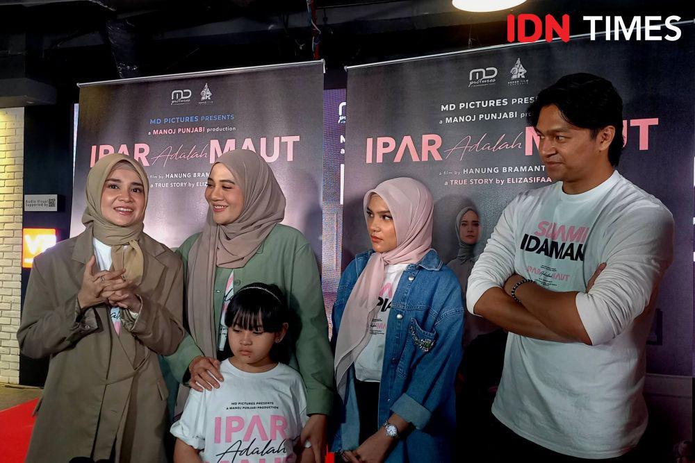 BTS Film Ipar Adalah Maut, Michelle Ziudith Muak dengan Deva Mahenra