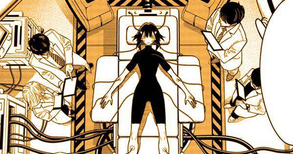 Ashiro menjalani pemeriksaan ( Dok. Shueisha / Kaiju No. 8 )