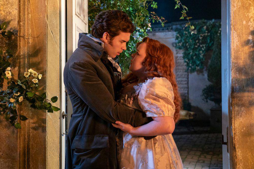 Luke Newton dan Nicola Coughlan di serial Bridgerton season 3 (dok. Netflix/Bridgerton)