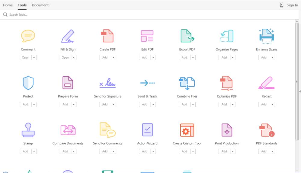 Adobe Acrobat Pro DC (dok. Adobe)