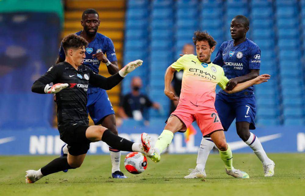 Chelsea FC dalam laga menghadapi Manchester City di Premier League 2019/2020. (premierleague.com)