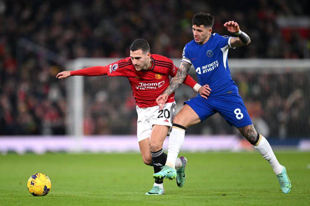 Chelsea FC dalam laga menghadapi Manchester United pada putaran pertama Premier League 2023/2024. (premierleague.com)