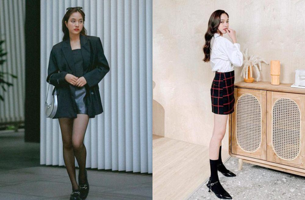 8 Rekomendasi Outfit Pakai Rok Mini ala Freen Sarocha, Girly Abis!