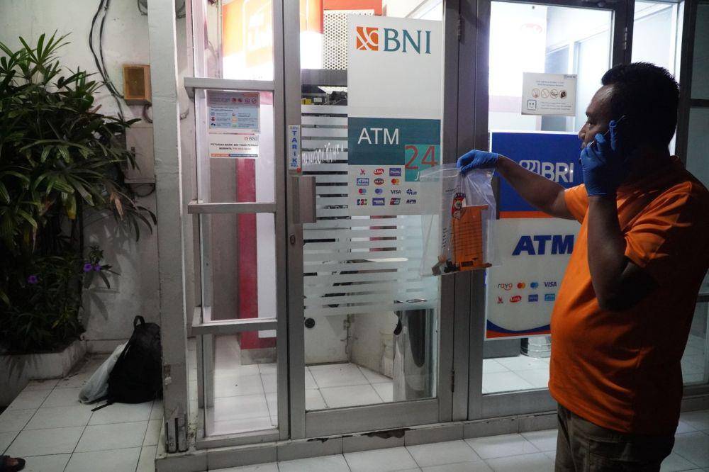 Lokasi mesin ATM yang coba dibobol. (Dok. Istimewa)