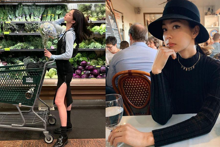 10 Gaya Fashion Lauren Tsai yang Diduga Pacar Park Seo Joon