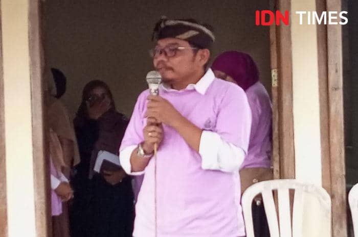 Saefudin sebut banyumas butuh sosok yang inovasi dan peduli, Jumat (24/5/2024).(IDN Times/Cokie Sutrisno)