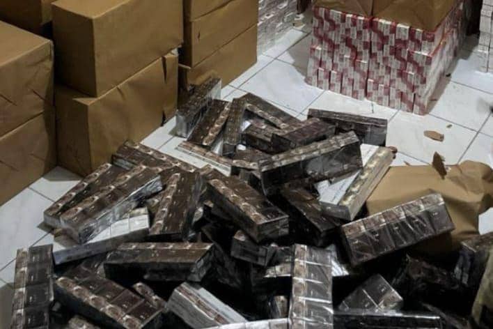 658 Ribu Rokok Ilegal di Denpasar Disita Bea Cukai