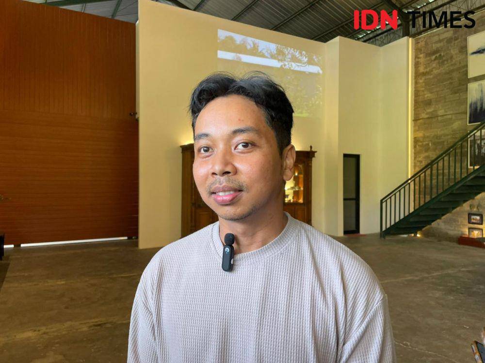 Desainer interior asal Solo, Lorca Biru. (IDN Times/Larasati Rey)