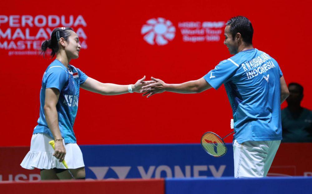 Rehan/Lisa Angkat Koper dari Malaysia Masters 2024