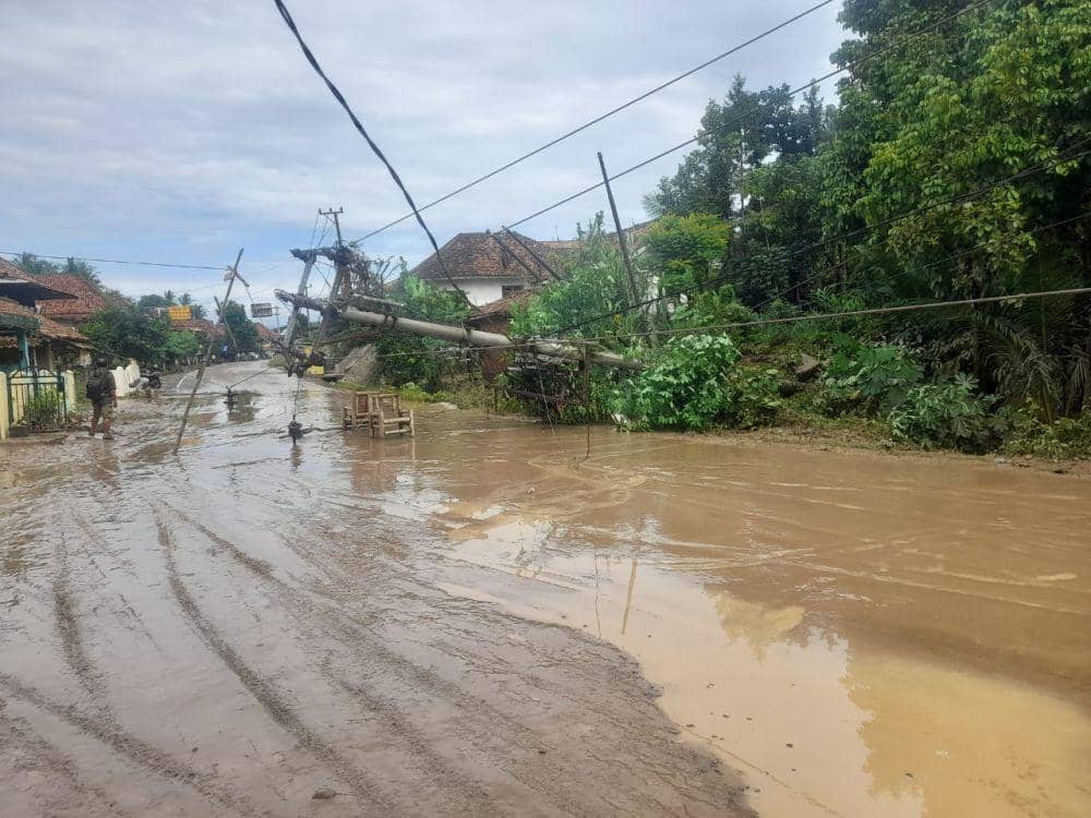 Banjir bandang di OKU (Dok: istimewa)