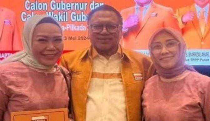 Pasangan Holda-Meli Klaim Dukungan Partai Hanura di Pilgub Sumsel