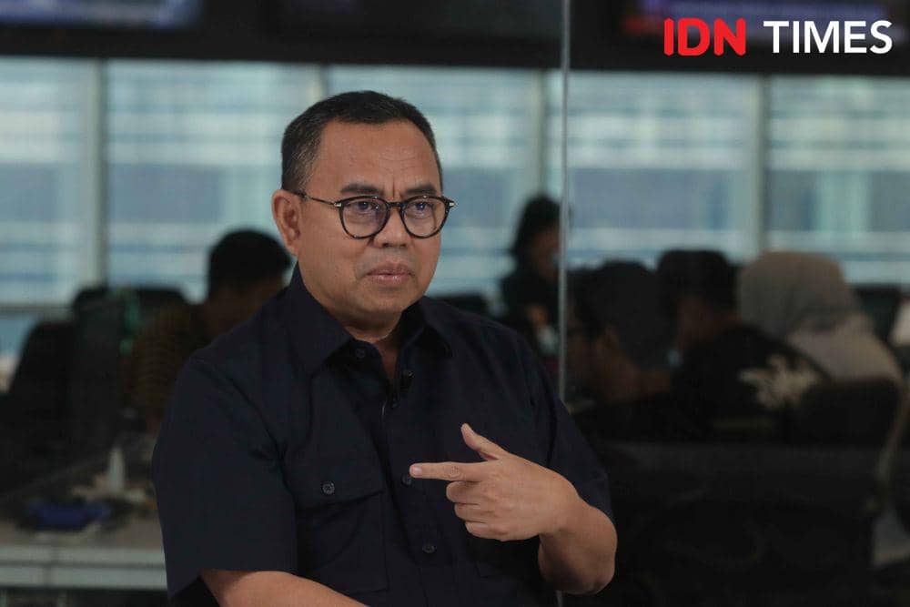 Sudirman Said dalam acara Gen Z Memilih by IDN Times pada Jumat (24/5/2024). (IDN Times/Tata Firza)