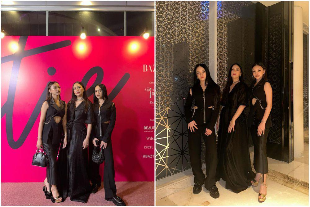 7 Potret Riafinola dan Kedua Putrinya Hadiri Event Bazaar Indonesia