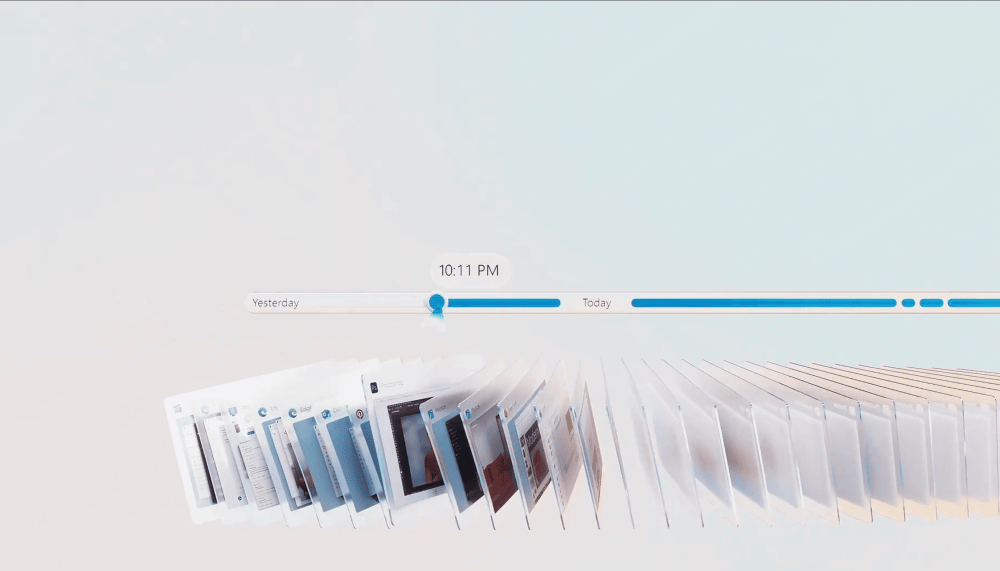 ilustrasi fitur Recall. (youtube.com/Microsoft)