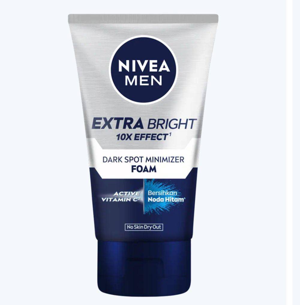 Beiersdorf NIVEA Men Extra Bright Dark Spot Minimizer Foam (www.nivea.co.id)