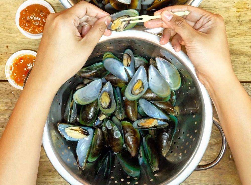 ilustrasi kerang hijau (instagram.com/bubueataway)