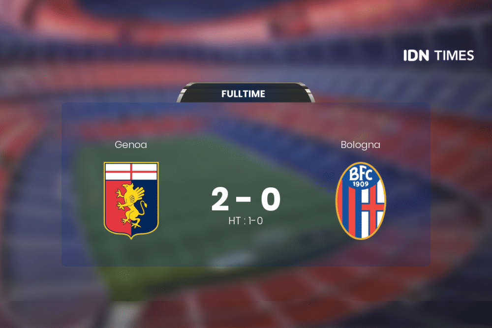 Genoa Curi Poin Penuh Atas Bologna