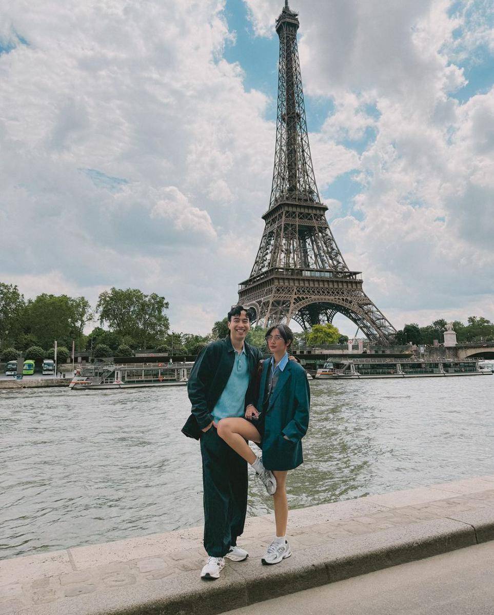 potret Vidi Aldiano dan Sheila Dara Aisha liburan di Paris (instagram.com/vidialdiano)