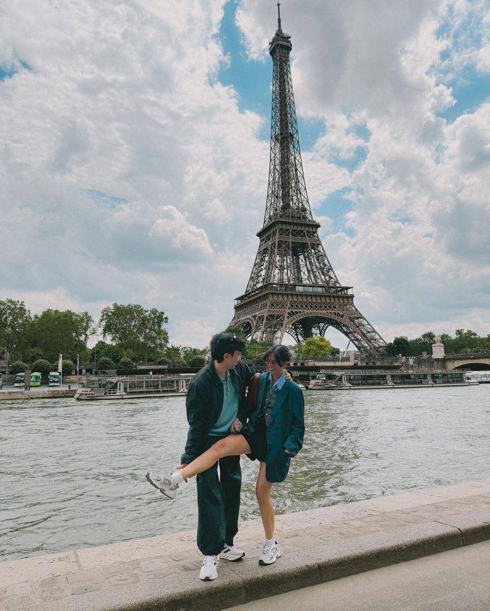 potret Vidi Aldiano dan Sheila Dara Aisha liburan di Paris (instagram.com/vidialdiano)